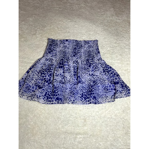 NWOT Ramy Brook‎ Beautful Purple Layered Skirt Size Small - Picture 6 of 6